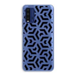 Crazy pattern: Xiaomi Redmi 9T Transparant Hoesje