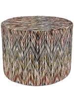 Missoni Home pouffe à design cylindrique - Multicolore - thumbnail