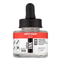 Amsterdam All Acrylics Amsterdam • acrylic ink bottle parelwit 30ml