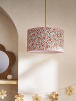 Lampenkap voor hanglamp RETRO FLOWER kaneel