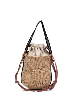 Chloé petit sac seau Woody - Tons neutres