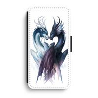 Yin Yang Dragons: iPhone XR Flip Hoesje