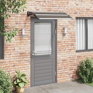 VidaXL Deurluifel 120x75 cm pc zwart