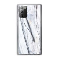 Gestreepte marmer: Samsung Galaxy Note 20 / Note 20 5G Transparant Hoesje