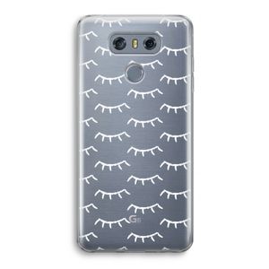 Wimpers: LG G6 Transparant Hoesje