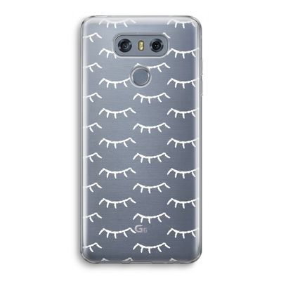 Wimpers: LG G6 Transparant Hoesje