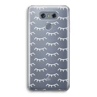 Wimpers: LG G6 Transparant Hoesje