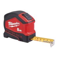 Milwaukee Rolbandmaat Autolock 8m / 26ft x 25mm - 4932464666