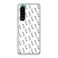 Pluimen: Sony Xperia 5 III Transparant Hoesje