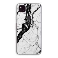 Witte marmer 2: Google Pixel 4a 5G Transparant Hoesje