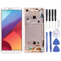LCD-scherm en digitizer volledige montage voor LG G6/H870/H870DS/H872/LS993/VS998/US997 (goud)