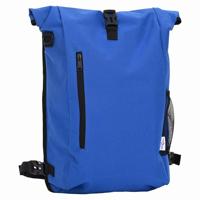 VidaXL Fietstas blauw 31 x 13 x 58 cm polyester