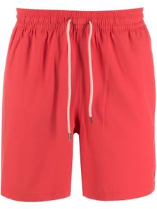 Polo Ralph Lauren short de bain à patch logo - Rouge