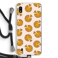 You Had Me At Pizza: Samsung Galaxy A10 Transparant Hoesje met koord