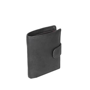 Justified Bags Justified Bags Kailash Creditcard Houder Zwart Muntgeldvak
