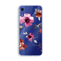 Geschilderde bloemen: Honor Play 8A Transparant Hoesje