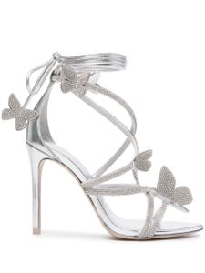 Sophia Webster sandales Vanessa 100 mm en cuir - Argent