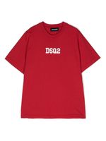 DSQUARED2 KIDS t-shirt à logo imprimé - Rouge