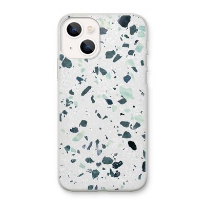 Terrazzo N°2: iPhone 13 mini Transparant Hoesje