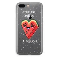 One In A Melon: iPhone 8 Plus Transparant Hoesje