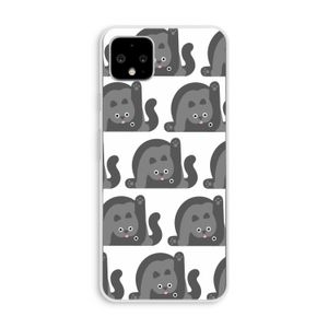 Cats: Pixel 4 XL Transparant Hoesje