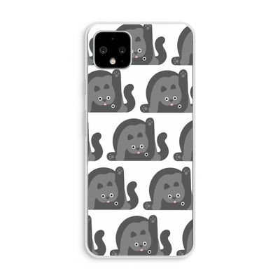 Cats: Pixel 4 XL Transparant Hoesje