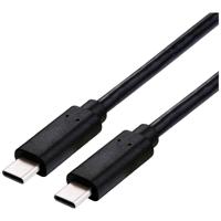 VALUE USB4 Gen3x2 Kabel, C-C, M/M, 40Gbit/s, 100W , zwart, 0,8 m