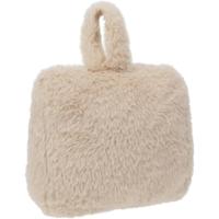 Home & Styling Fake Fur Deurstopper - 1 kg - beige - stof - gewicht - 7 x 17 cm - deurstop Home & Styling Fake Fur Deurstopper - 1 kg - beige - stof - gewicht - 7 x 17 cm - deurstop