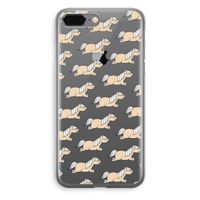 Ponys: iPhone 8 Plus Transparant Hoesje