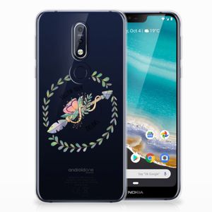 Nokia 7.1 Telefoonhoesje met Naam Boho Dreams