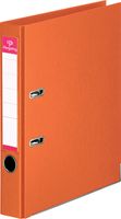 Pergamy ordner, voor ft A4, volledig uit PP, rug van 5 cm, oranje - thumbnail