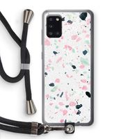 Terrazzo N°3: Samsung Galaxy A31 Transparant Hoesje met koord
