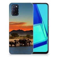 OPPO A52 | A72 | TPU Hoesje | Olifanten