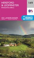 Wandelkaart - Topografische kaart 149 Landranger Hereford & Leominster, Bromyard & Ledbury | Ordnance Survey