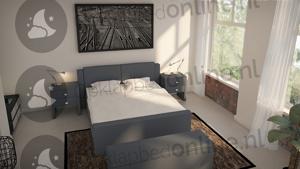 Opberg boxspring 200 x 200 cm- stofkleur 5020