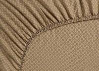 Pip Studio Twinkle Star Hoeslaken Geel kaki