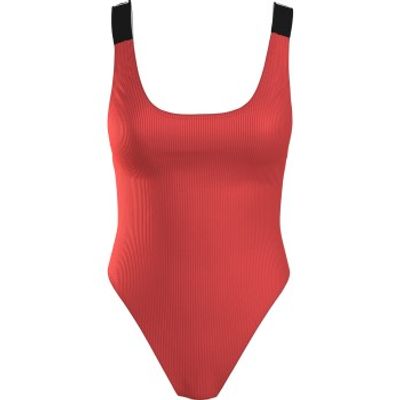 Calvin Klein Intense Power Rib Scoop Plus Swimsuit