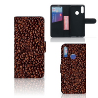 Motorola Moto E6 Plus Book Cover Koffiebonen - thumbnail
