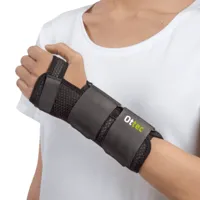 EMO Ottec Polsbrace - S - Links - Zwart