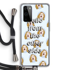 Hello: OnePlus 9 Pro Transparant Hoesje met koord