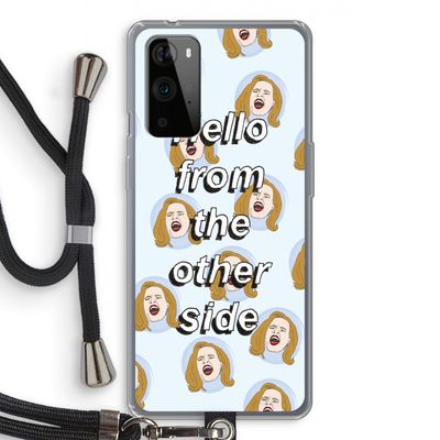 Hello: OnePlus 9 Pro Transparant Hoesje met koord