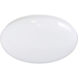 LED Plafondlamp - Aigi Arory - Opbouw Rond - 18W - Helder/Koud Wit 6300K - Mat Wit - PMMA