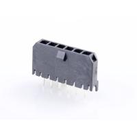 Molex 436500628 Male header, inbouw (standaard) Totaal aantal polen: 6 Rastermaat: 3.00 mm Inhoud: 1 stuk(s) Tray - thumbnail