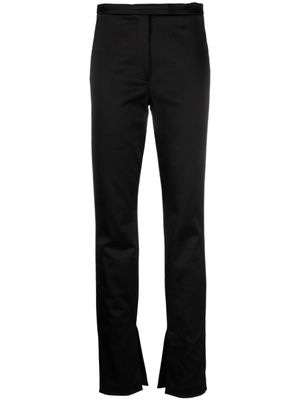 Alexander Wang legging en satin à designstretch - Noir