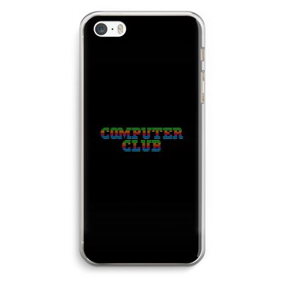 Retro: iPhone 5 / 5S / SE Transparant Hoesje