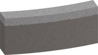 Bosch Accessoires Segmenten voor PRO boorkroon voor nat boren | 132 x 10 mm | 1 1/4 inch UNC | 11-delig - 2608601754