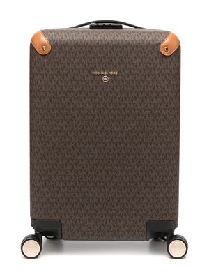 Michael Kors valise à motif monogrammé - Marron