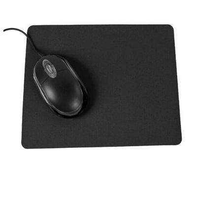 10 STKS optische effen kleur Office computer anti-slip pols rusten muismat (zwart)