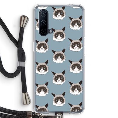 It's a Purrr Case: OnePlus Nord CE 5G Transparant Hoesje met koord