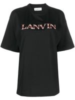 Lanvin t-shirt à logo brodé - Noir - thumbnail